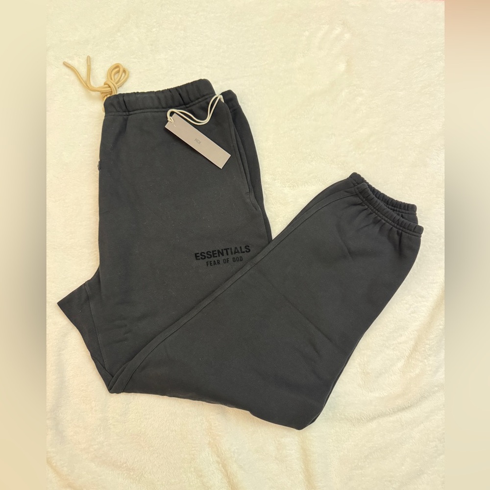 Essentials Black Sweatpants